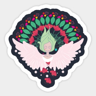 Equinox Angel Sticker